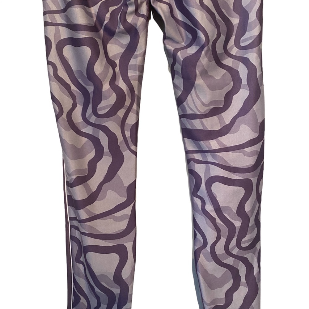 Under Armour Purple Patterned Compression Leggings - image 6
